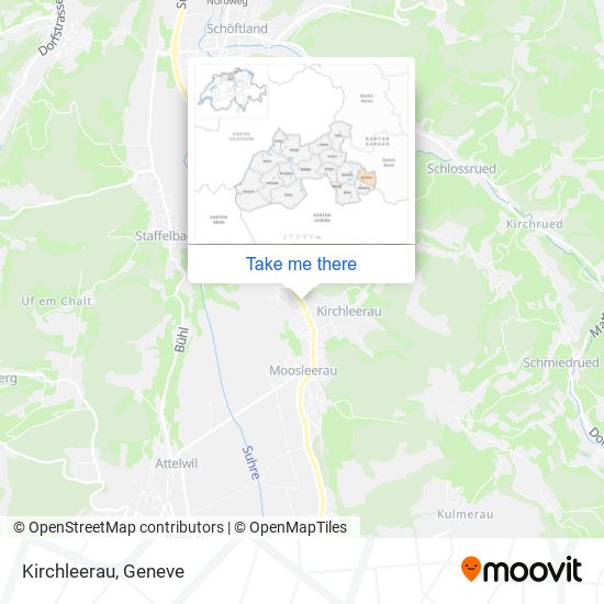 Kirchleerau map