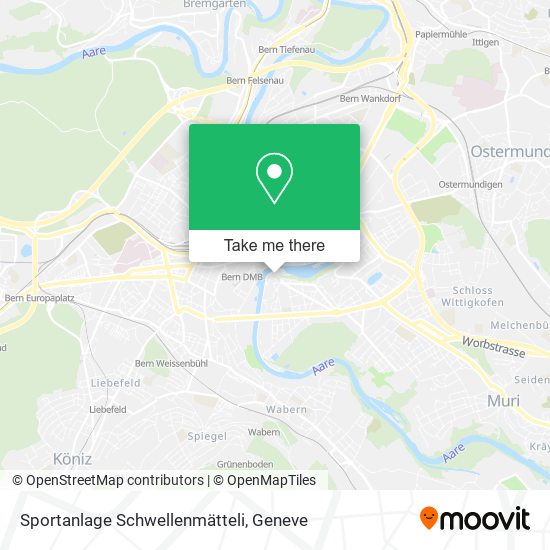 Sportanlage Schwellenmätteli map