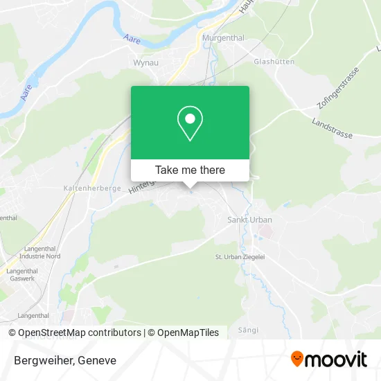 Bergweiher map