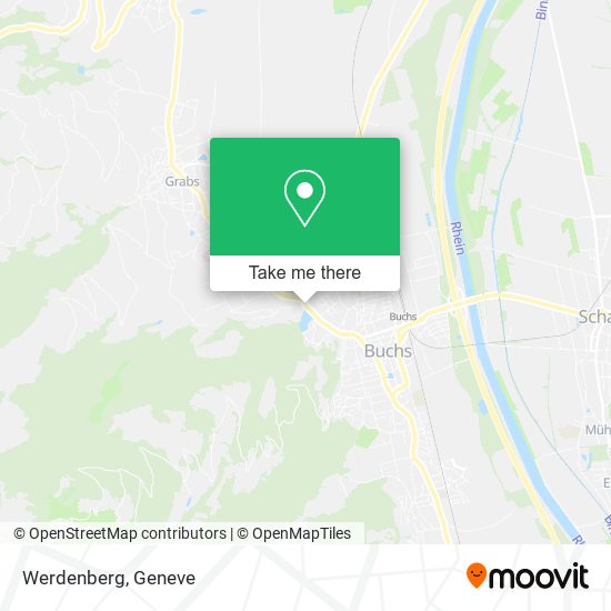 Werdenberg map