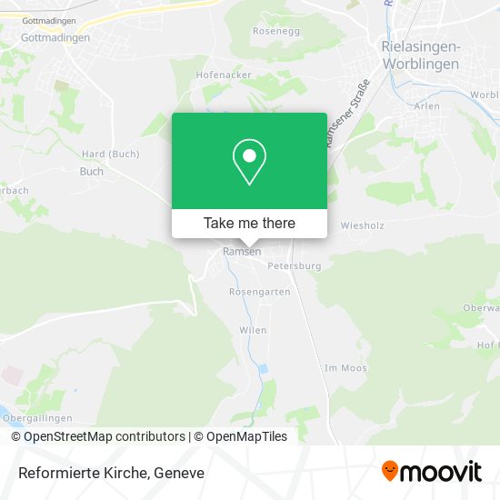 Reformierte Kirche map