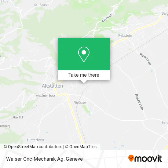 Walser Cnc-Mechanik Ag map