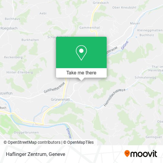 Haflinger Zentrum map
