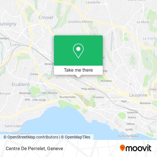 Centre De Perrelet map