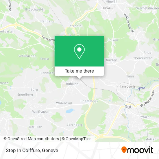 Step In Coiffure map