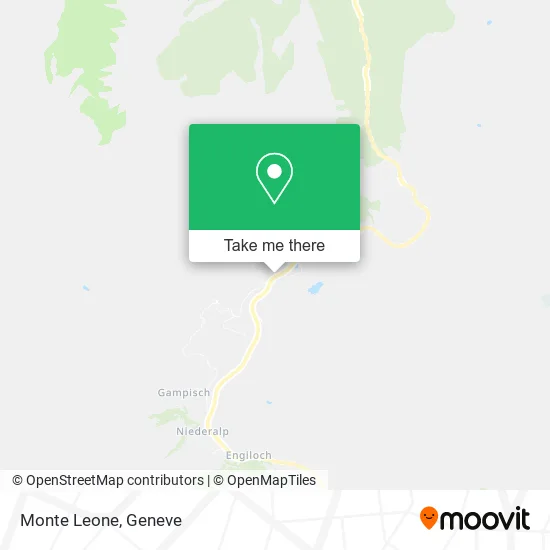 Monte Leone map