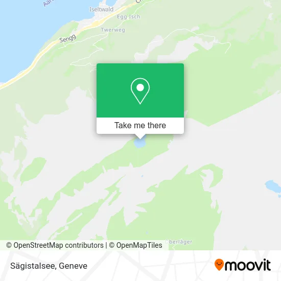 Sägistalsee map