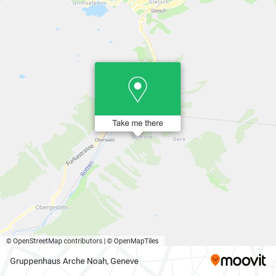 Gruppenhaus Arche Noah map