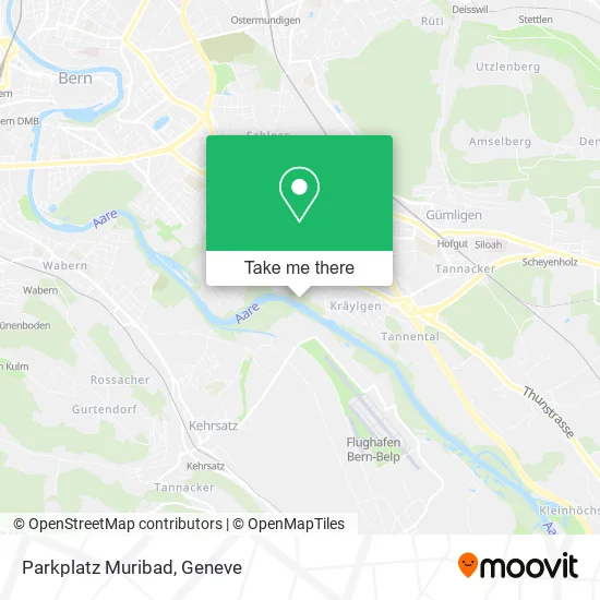 Parkplatz Muribad map