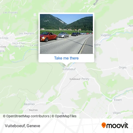 Vuiteboeuf map