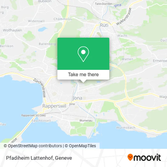 Pfadiheim Lattenhof map