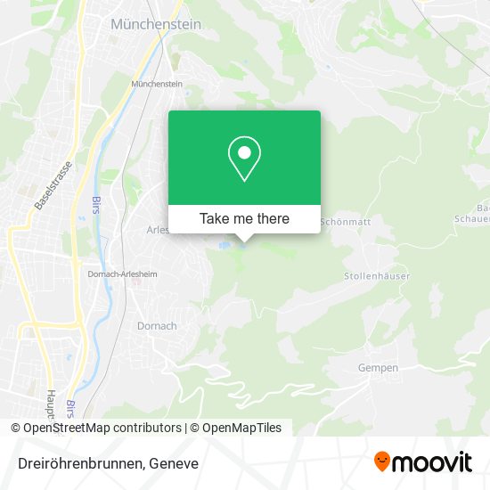 Dreiröhrenbrunnen map