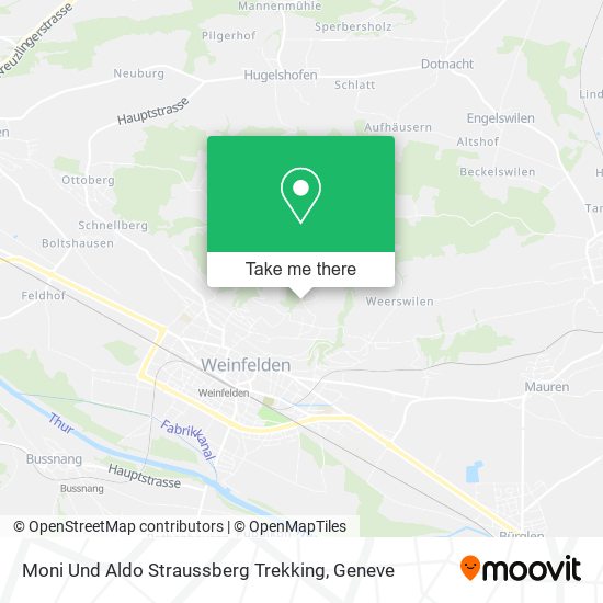 Moni Und Aldo Straussberg Trekking map
