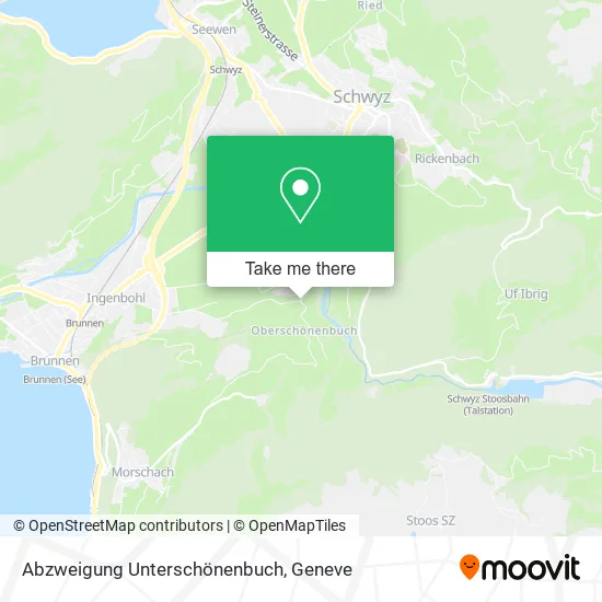 Abzweigung Unterschönenbuch map