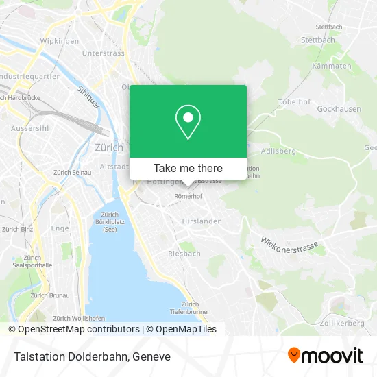 Talstation Dolderbahn plan