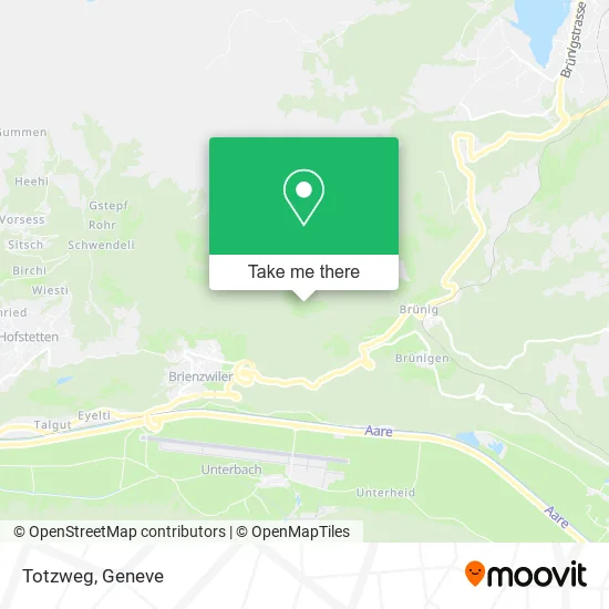 Totzweg map