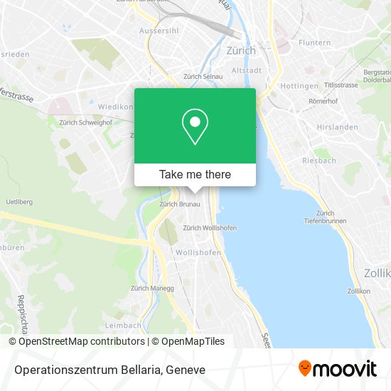 Operationszentrum Bellaria map