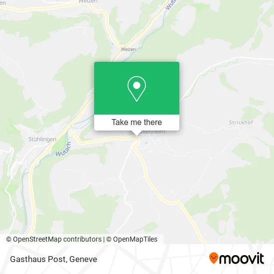 Gasthaus Post plan
