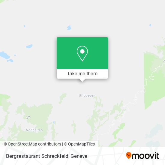Bergrestaurant Schreckfeld map