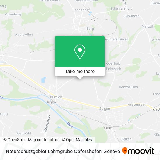 Naturschutzgebiet Lehmgrube Opfershofen map