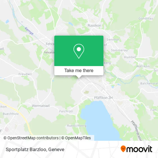 Sportplatz Barzloo map