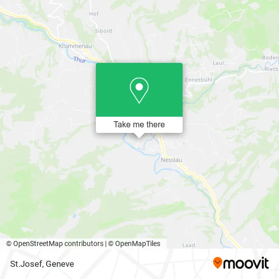 St.Josef map