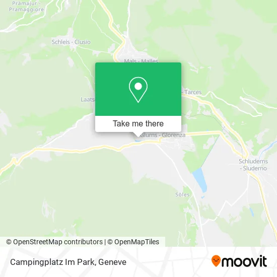 Campingplatz Im Park map