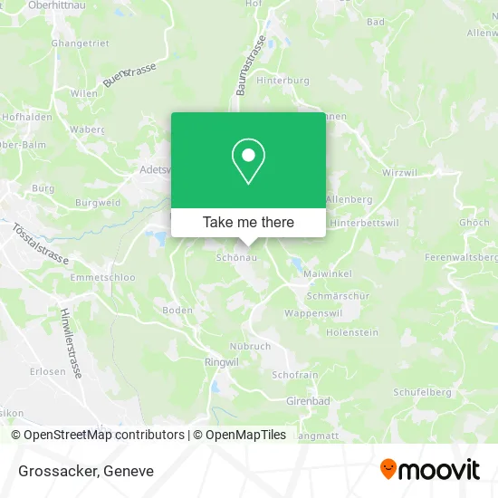 Grossacker map