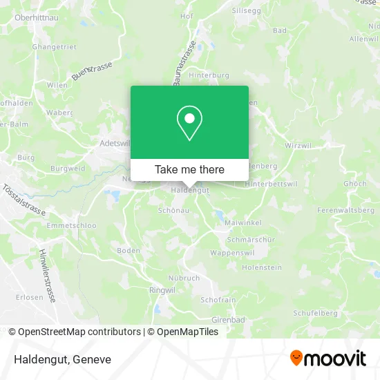 Haldengut map
