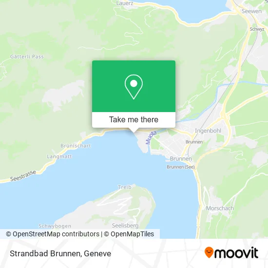 Strandbad Brunnen map