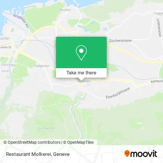 Restaurant Molkerei map