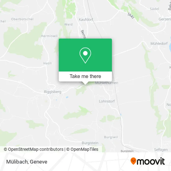 Mülibach map