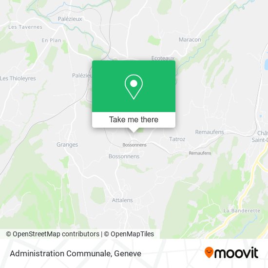 Administration Communale map