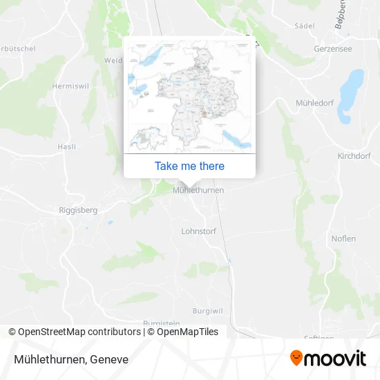 Mühlethurnen map