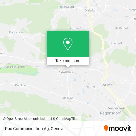 Pac Communication Ag map