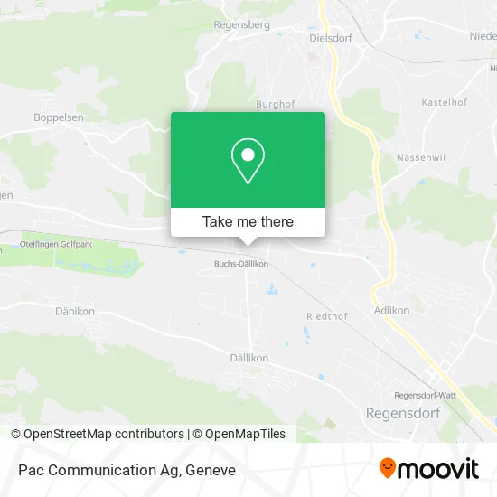 Pac Communication Ag map