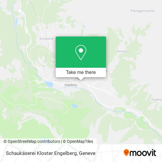 Schaukäserei Kloster Engelberg map