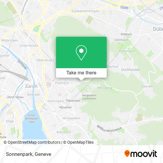 Sonnenpark map