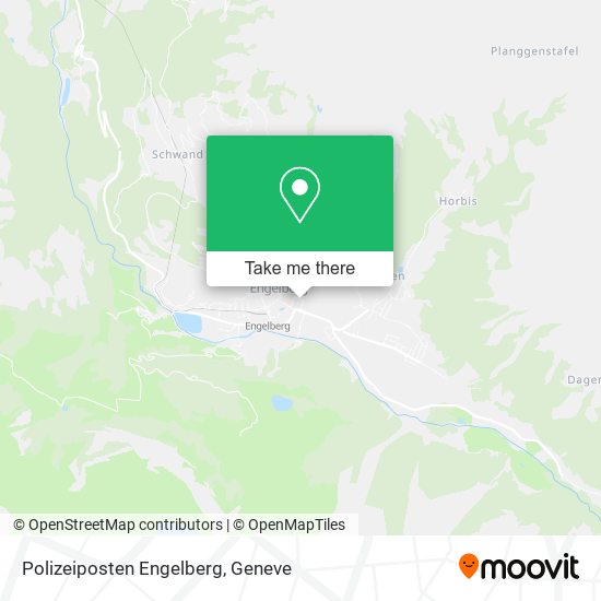Polizeiposten Engelberg map