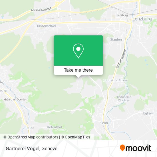 Gärtnerei Vogel map