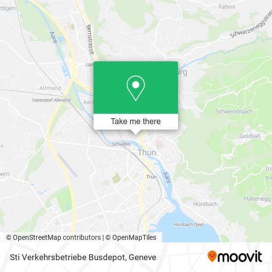 Sti Verkehrsbetriebe Busdepot map