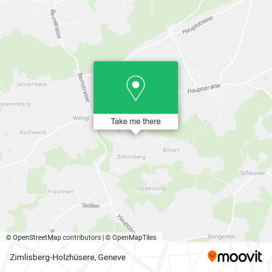 Zimlisberg-Holzhüsere map