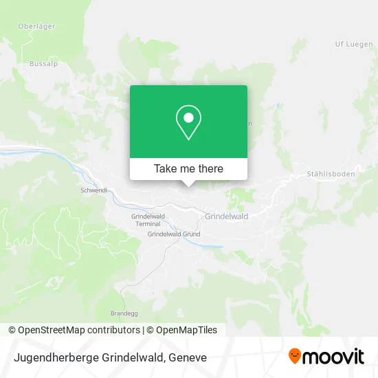 Jugendherberge Grindelwald map