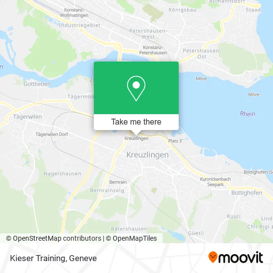 Kieser Training map