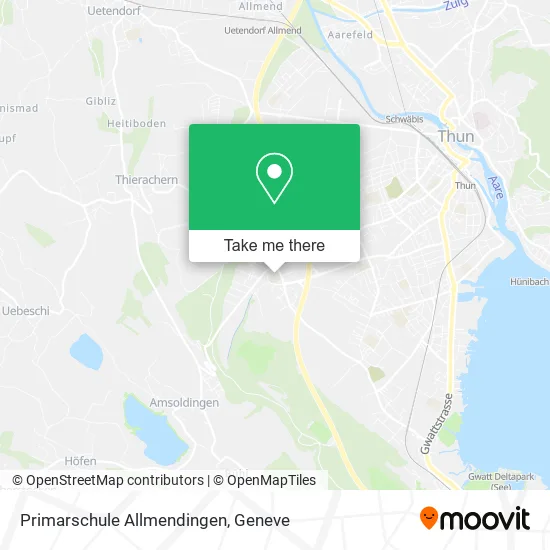 Primarschule Allmendingen map