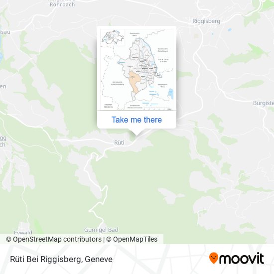 Rüti Bei Riggisberg map