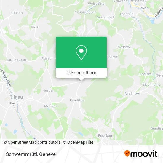 Schwemmrüti map