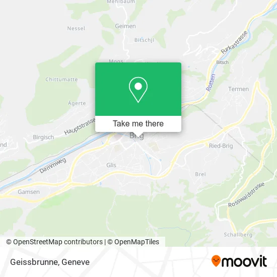 Geissbrunne map