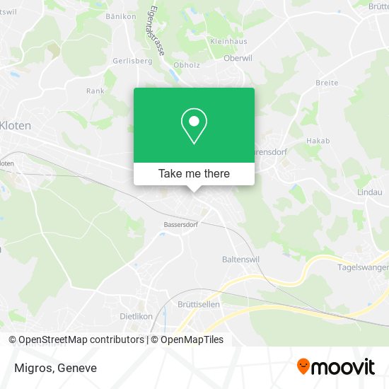 Migros map