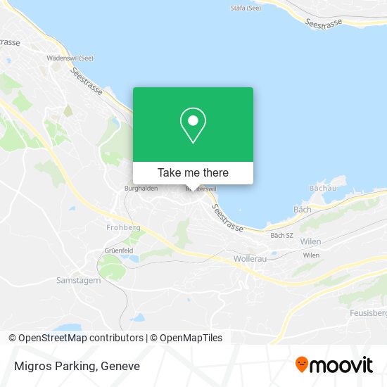 Migros Parking map